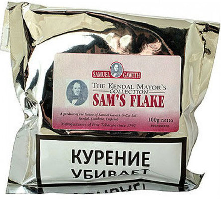 Трубочный табак Samuel Gawith Sam`s Flake 100гр.